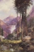 Thomas Moran, Yosemite Valley,Vernal Falls